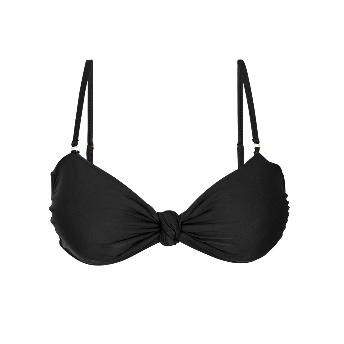 Product Front: Rio De Sol Bikini Tops Top Touch-Black Bandeau-Joy