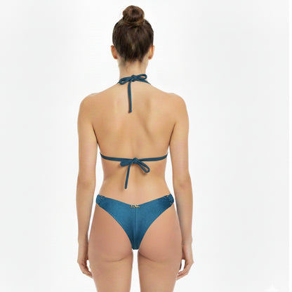 Model Back: Lua Morena Bikini Bottoms Bottom Tapajos Fio-Lateral-Macrame