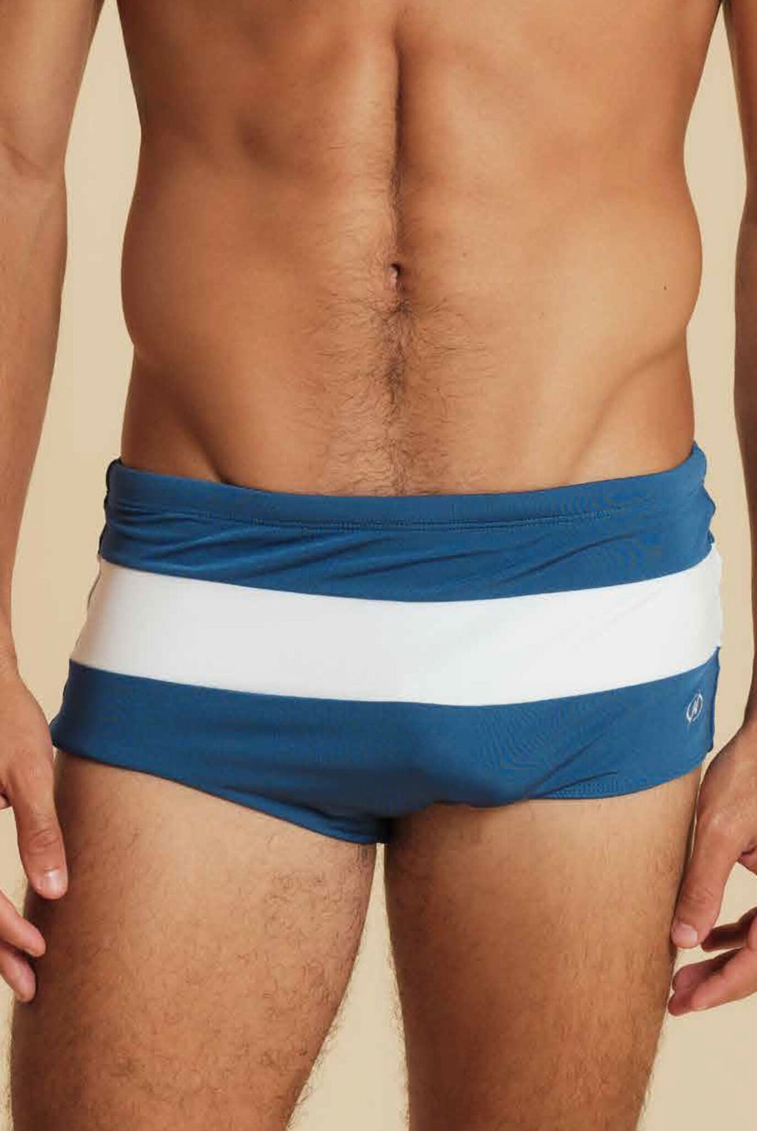 Gallery: Blueman Swim Trunks Sunga Army Crepúsculo Bicolor Liso Azul