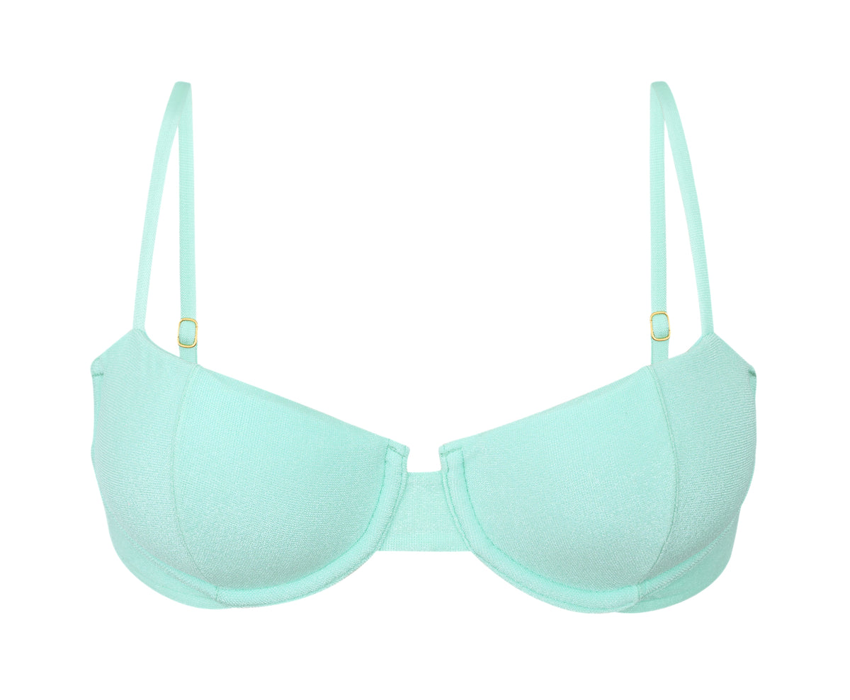 Product Front: Rio De Sol Top Top Malibu-Menta Balconet