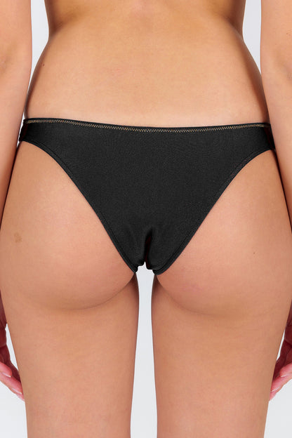 Image 06: Rio De Sol Bikini Bottoms Bottom Shimmer-Black Essential