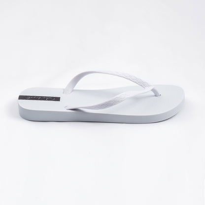 Image 03: Rio De Sol Flip-Flops White Slim