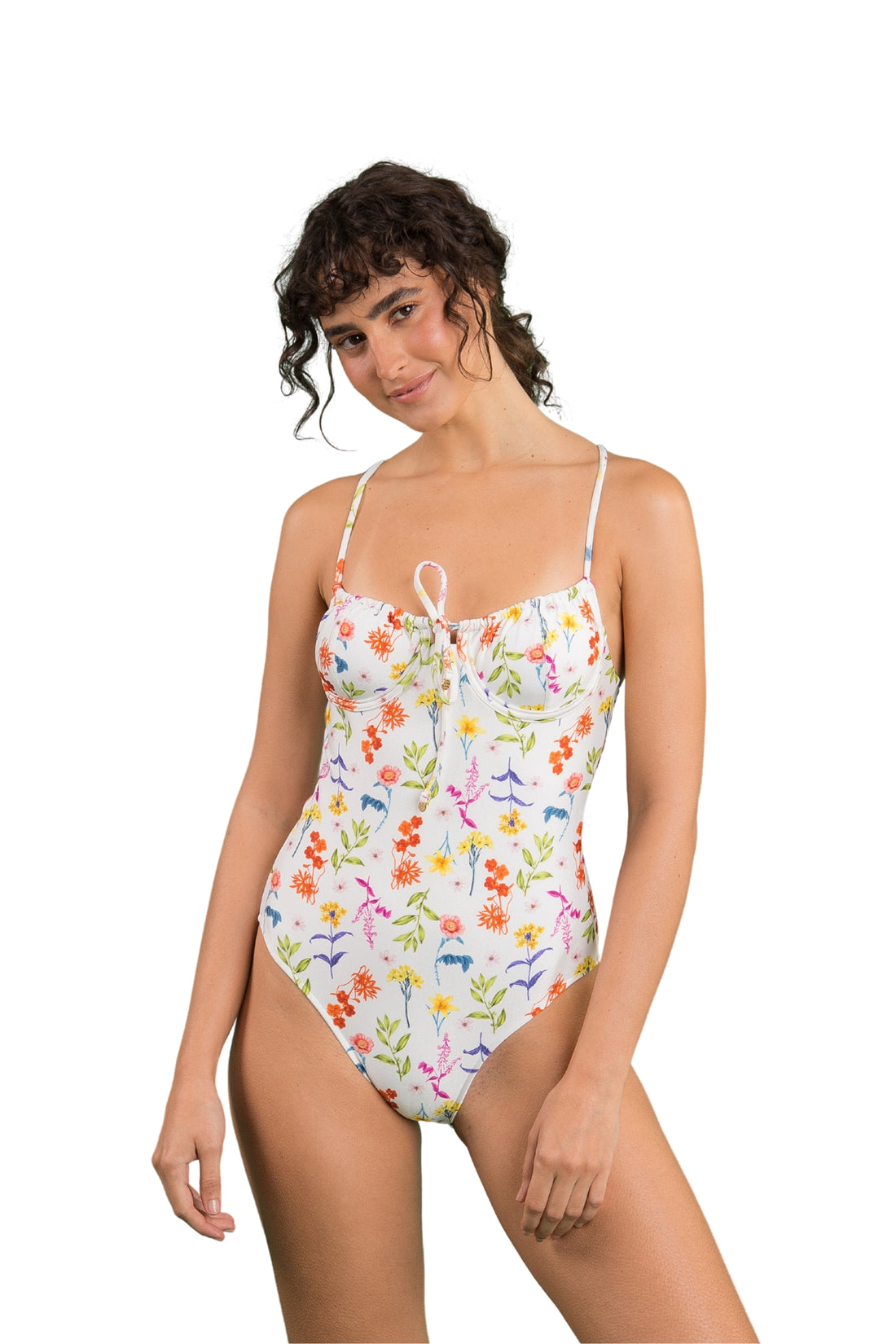 Model Front: Rio De Sol One Piece Swimsuits Countryside Julia