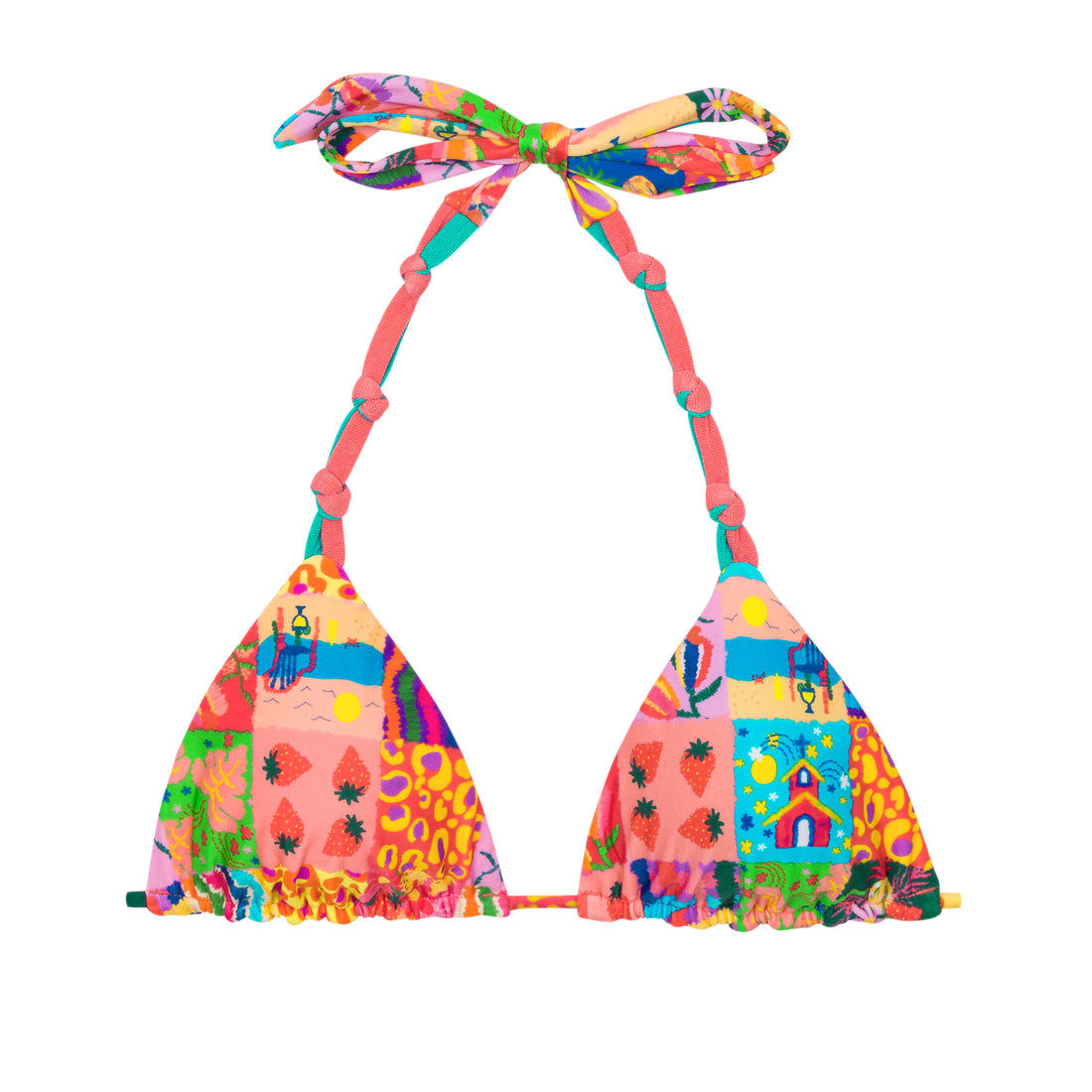 Product Front: Rio De Sol Bikini Tops Top Love-Trip Tri-Rev