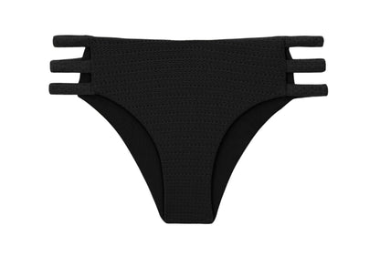 Product Front: Rio De Sol Bikini Bottoms Bottom Bora-Black Madrid-Trio