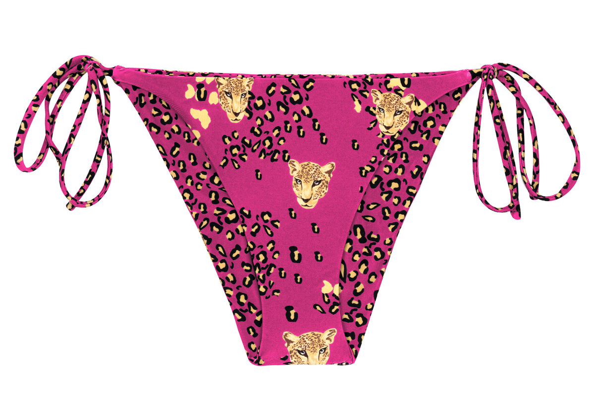 Product Front: Rio De Sol Bikini Bottoms Bottom Roar-Pink Ibiza-Comfy