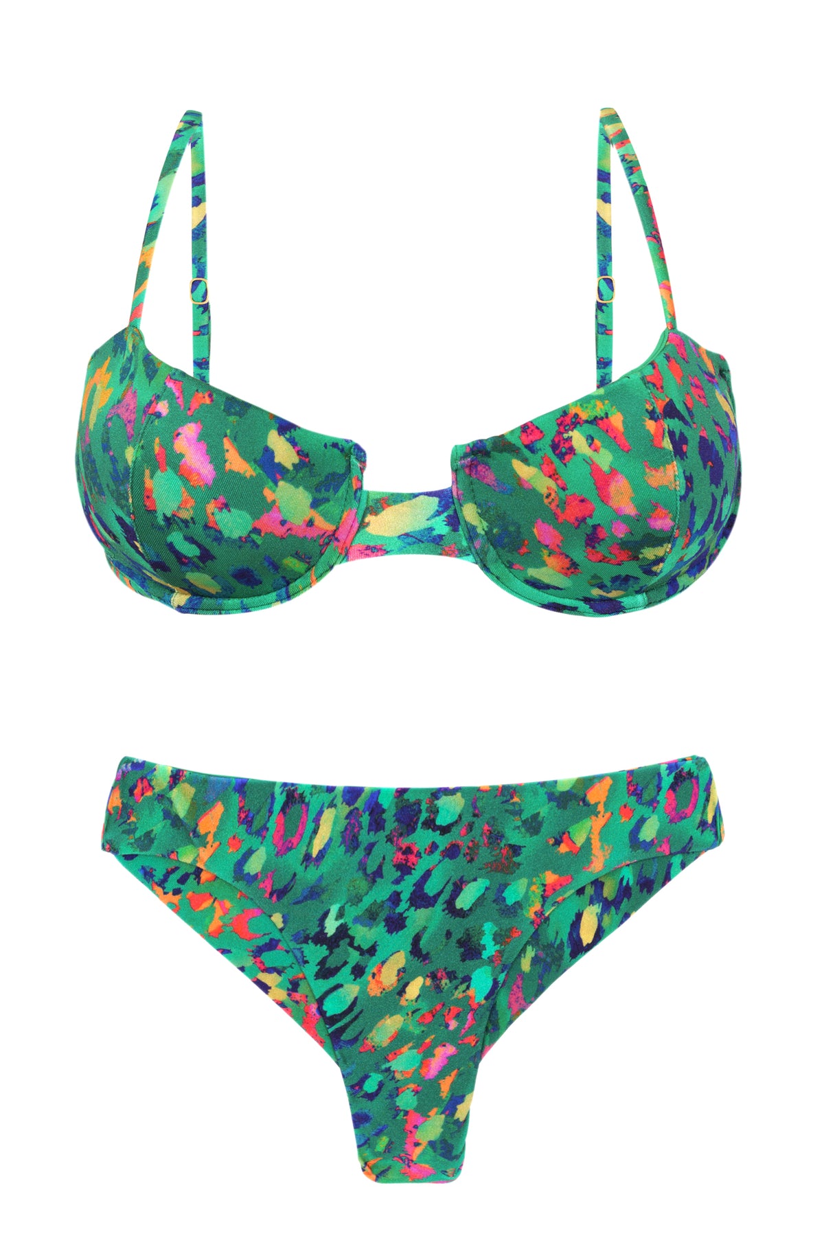 Product Front: Rio De Sol Two Piece Swimwear Set Wilds Balconet Nice
