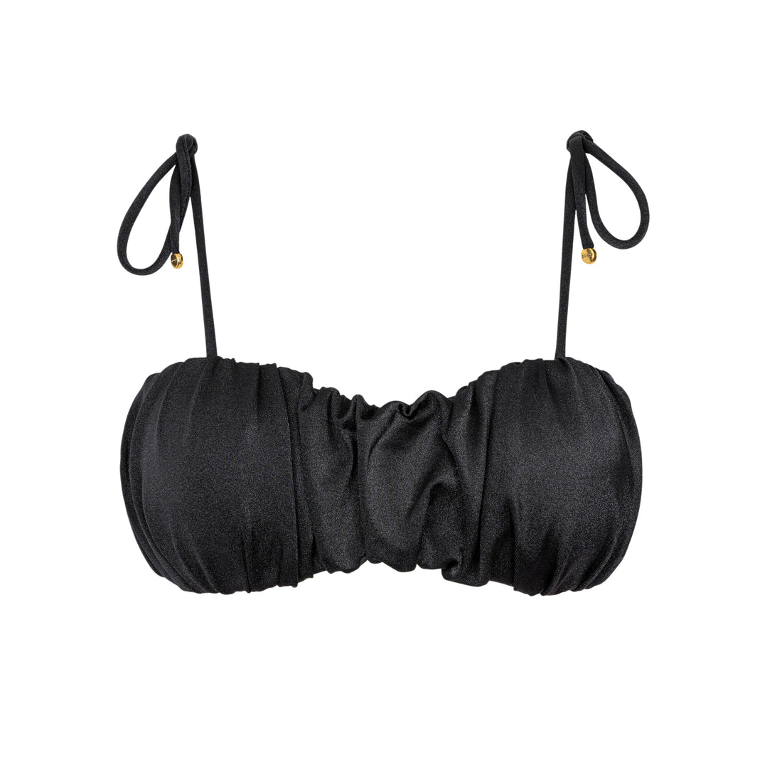 Product Front: La Playa Bikini Tops Top Faixa Duplo Preto