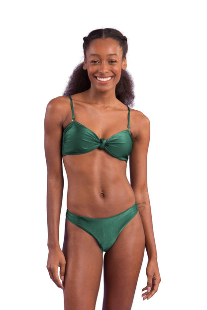Model Front: Rio De Sol Bikini Tops Top Palace Bandeau-Joy