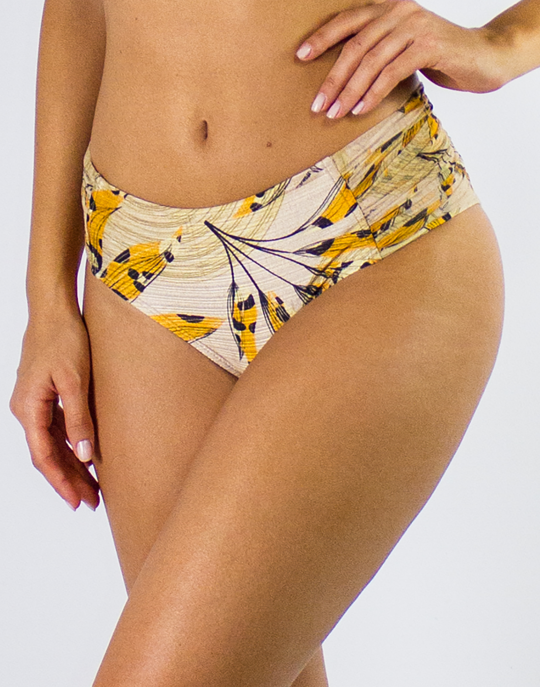 Gallery: Lua Morena Bikini Bottoms Bottom Faixa Drapeada Lm Palha