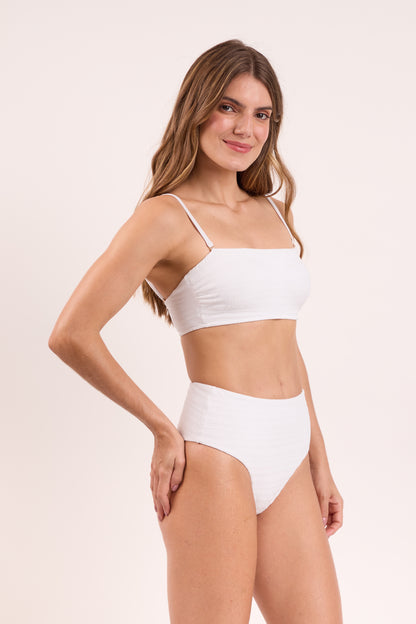 Image 04: Rio De Sol Top Top Memphis-White Bandeau-Reto
