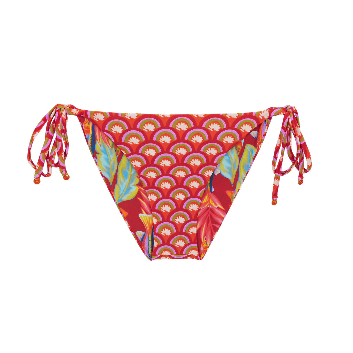 Product Front: Rio De Sol Bikini Bottoms Bottom Floral-Scales Ibiza-Comfy