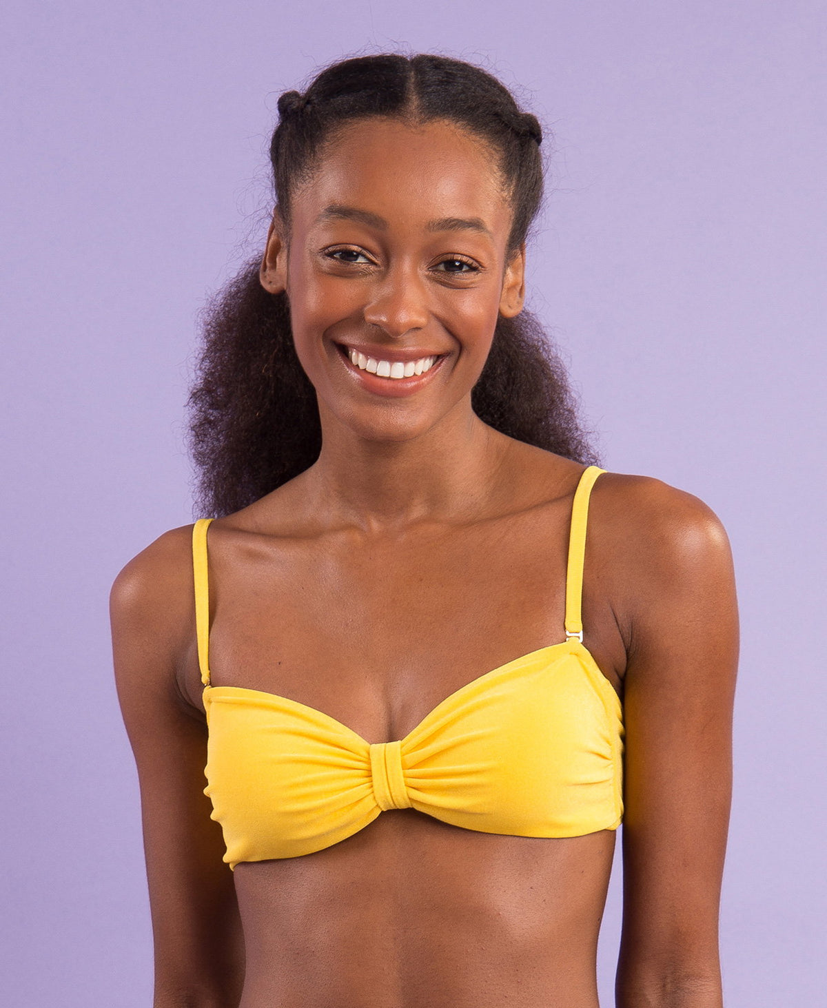 Image 10: Rio De Sol Bikini Tops Top Malibu-Yellow Bandeau-Duo