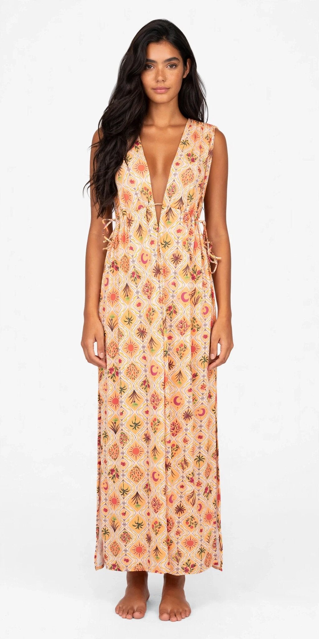 Model Front: Rio De Sol Maxi Dresses Oasis Long Dress