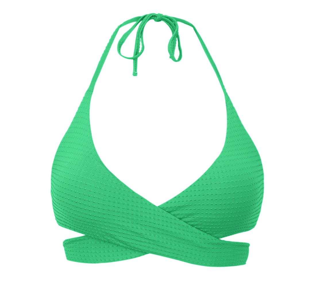 Product Front: Rio De Sol Bikini Tops Top Dots-Tambourine Kate