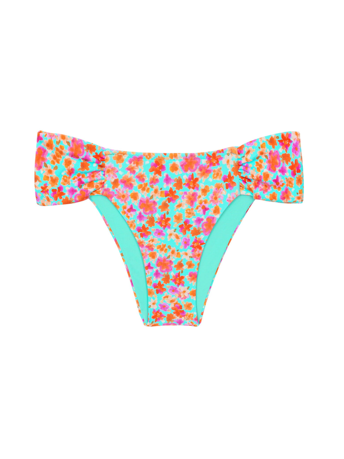 Product Front: Rio De Sol Bikini Bottoms Bottom Ditsy-Sky Baobi