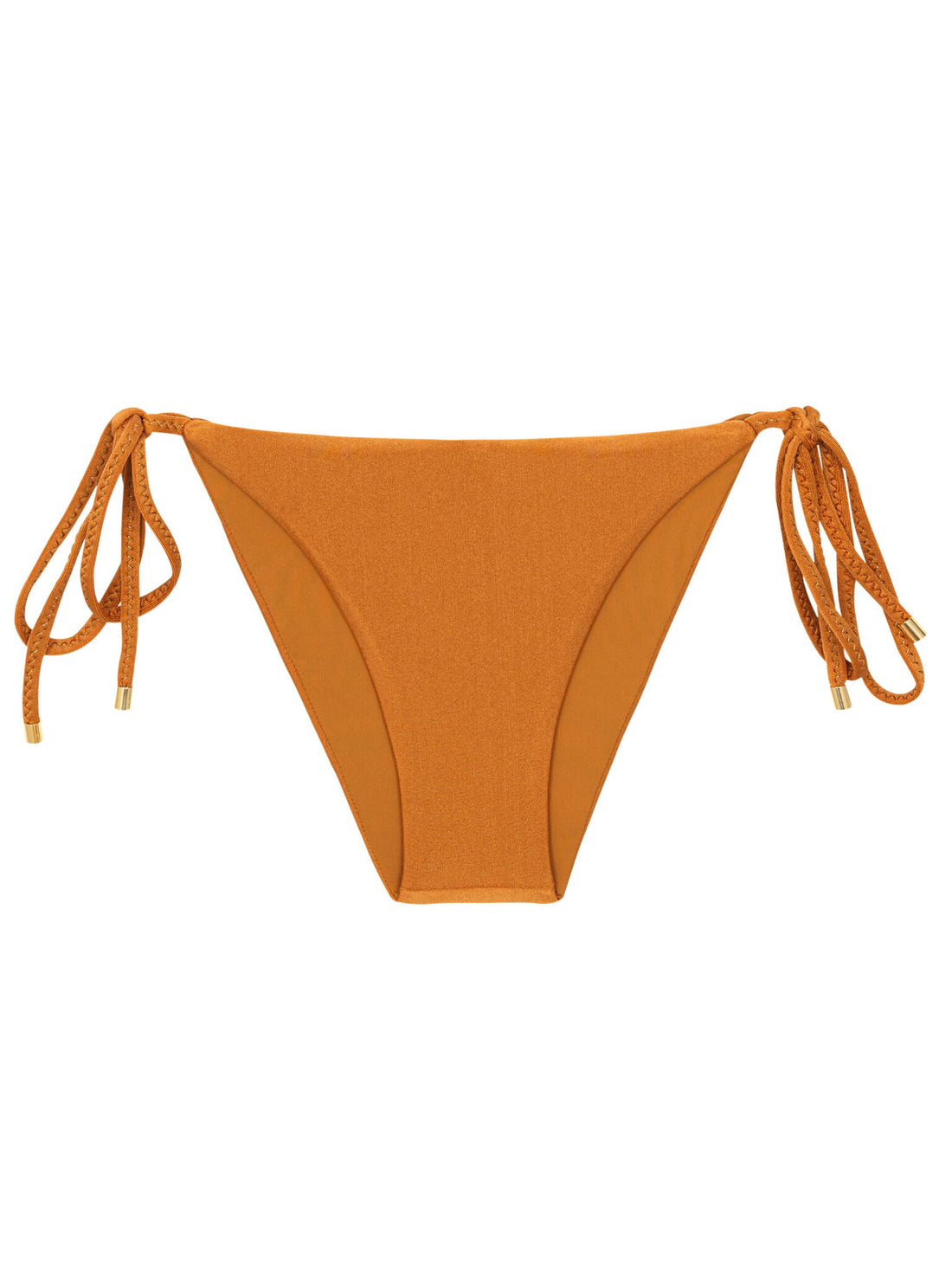 Product Front: Rio De Sol Bikini Bottoms Bottom Shimmer-Nocciola Lacinho