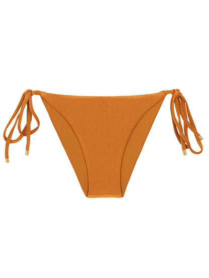 Product Front: Rio De Sol Bikini Bottoms Bottom Shimmer-Nocciola Lacinho