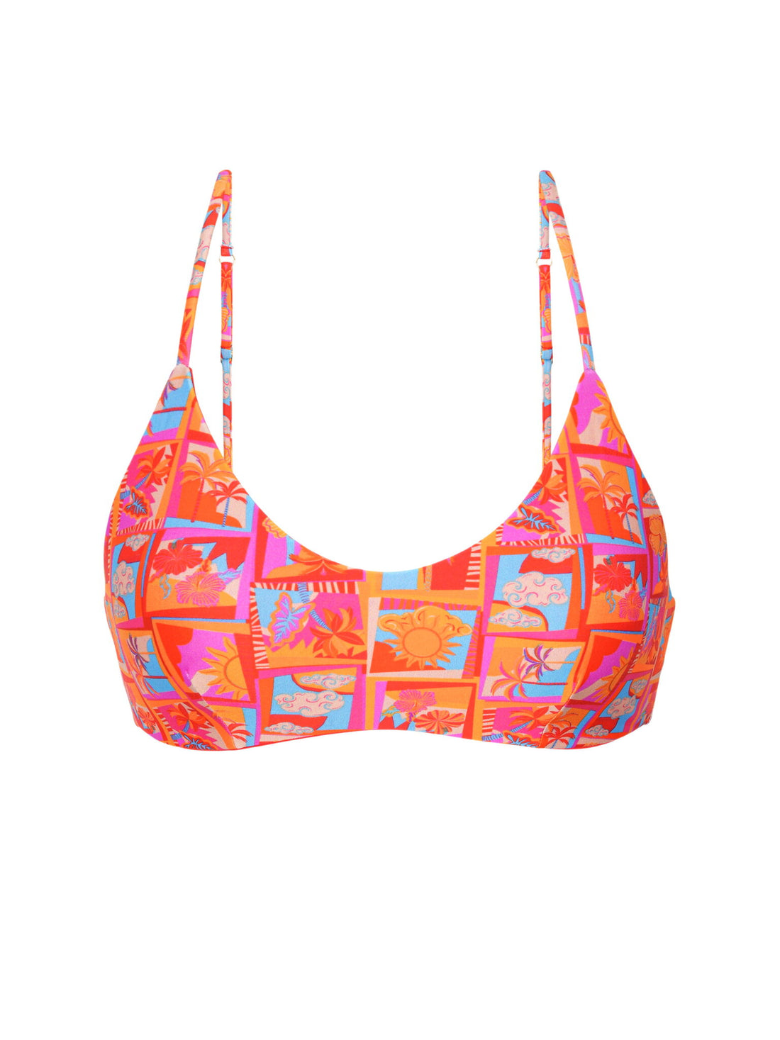 Product Front: Rio De Sol Bikini Tops Top Rio-Pop Liv