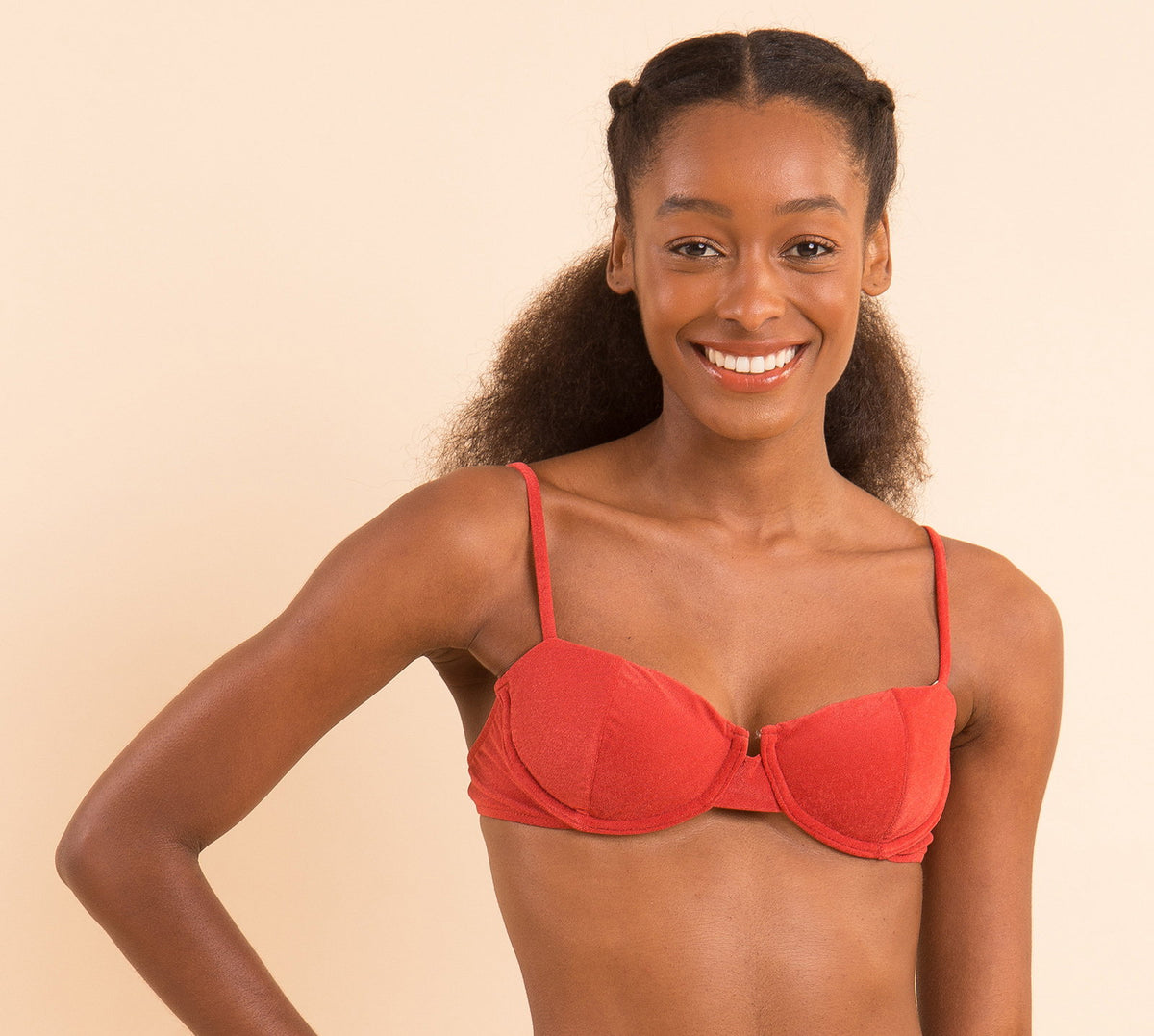 Image 11: Rio De Sol Bikini Tops Top Malibu-Chili Balconet