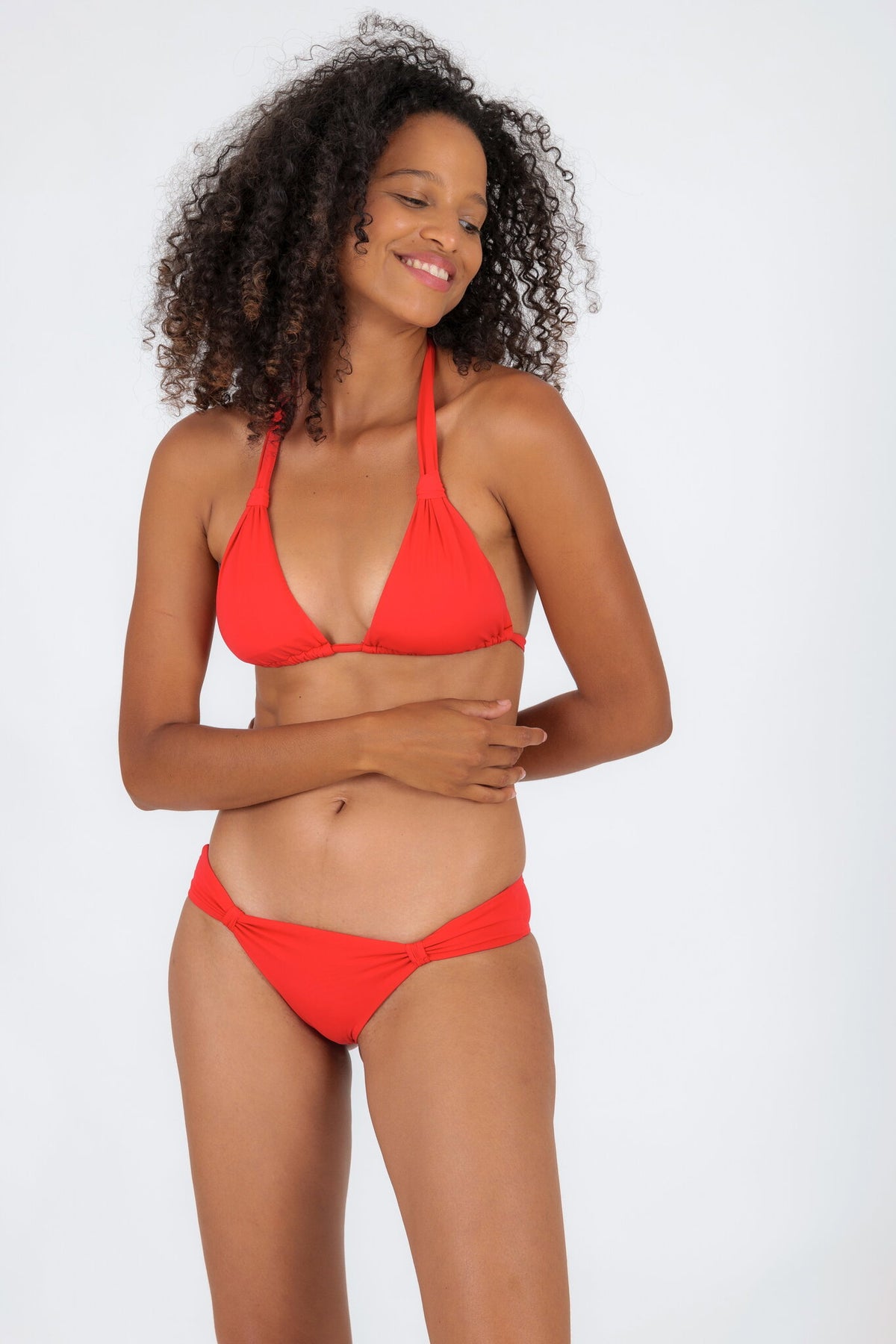 Model Front: Rio De Sol Bikini Tops Top Rouge Mel