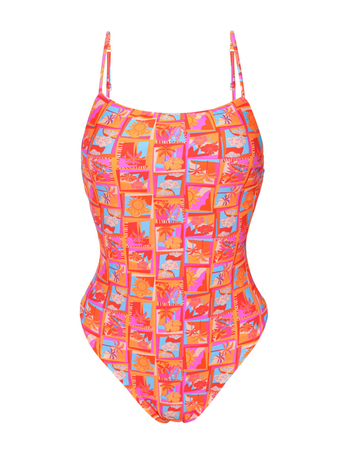 Product Front: Rio De Sol One Piece Swimsuits Rio-Pop Attaya