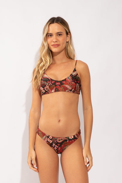 Model Front: Rio De Sol Bikini Bottoms Bottom Boheme Essential-Comfy