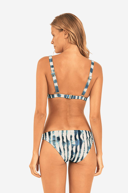 Model Back: Rio De Sol Bikini Bottoms Bottom Azule Essential-Comfy
