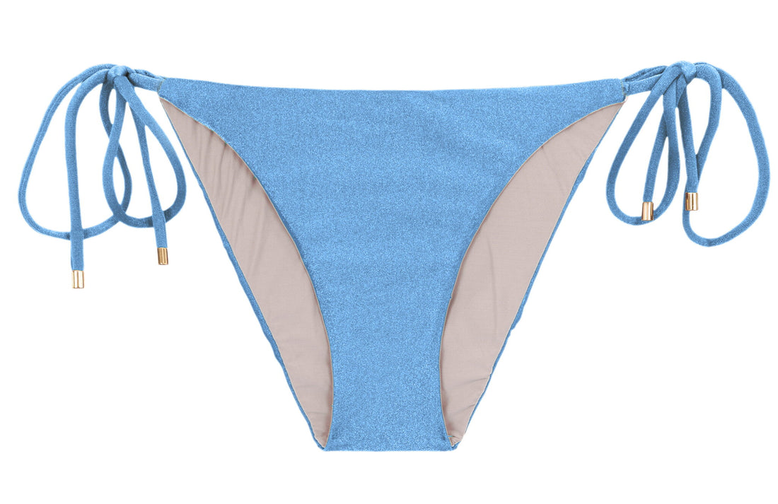 Product Front: Rio De Sol Bikini Bottoms Bottom Shimmer-Baltic-Sea Ibiza-Comfy