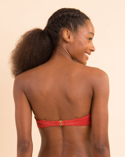 Image 12: Rio De Sol Bikini Tops Top Malibu-Chili Bandeau-Duo