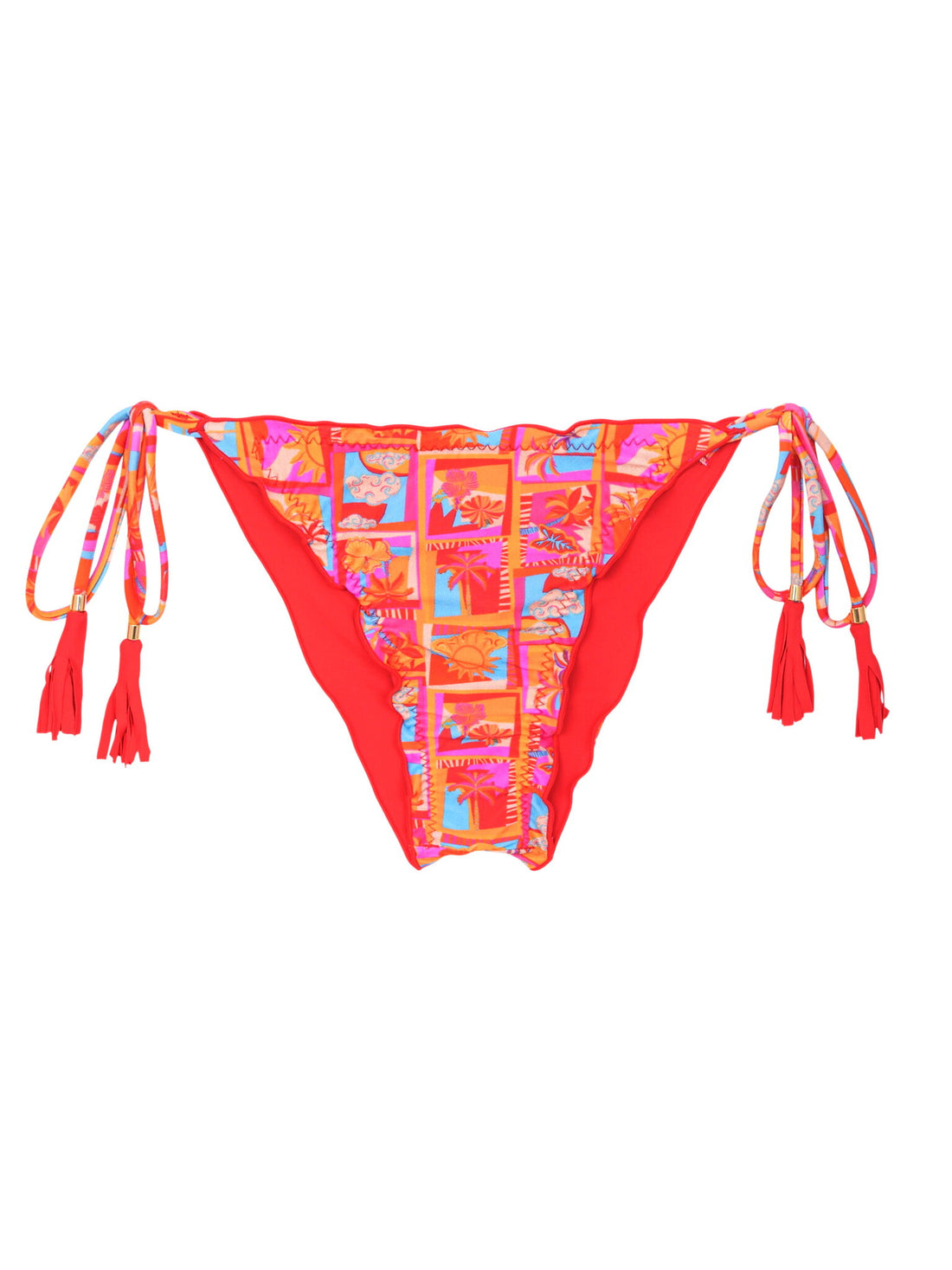 Product Front: Rio De Sol Bikini Bottoms Bottom Rio-Pop Frufru