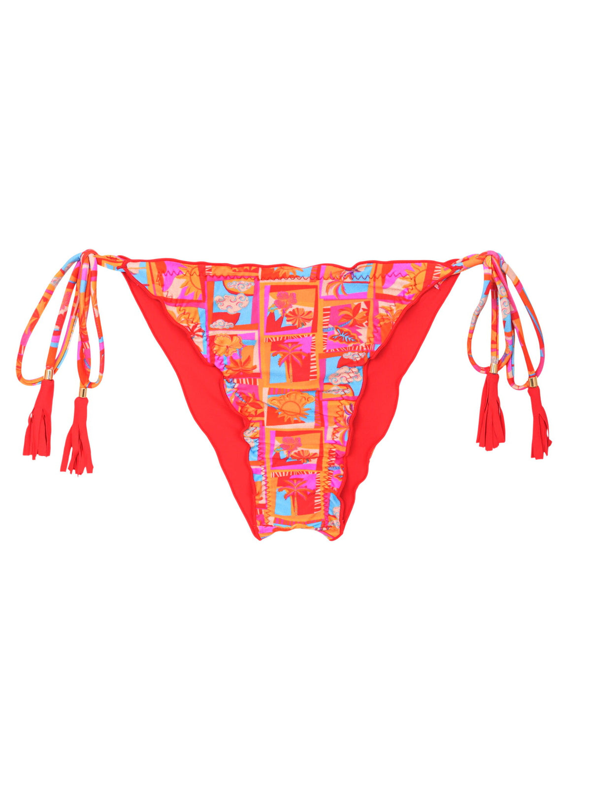 Product Front: Rio De Sol Bikini Bottoms Bottom Rio-Pop Frufru