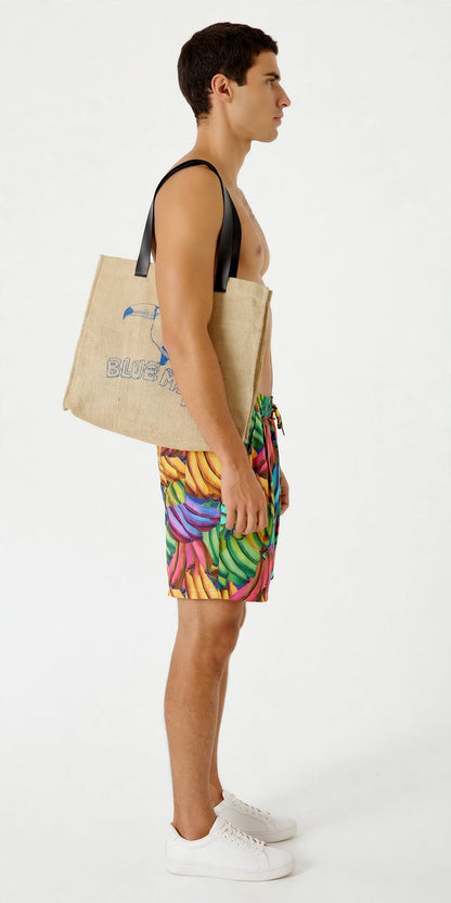 Image 04: Blueman Beach Bag Bolsa Tote Juta Tucano
