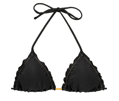 Product Front: Rio De Sol Bikini Tops Top Shimmer-Black Frufru