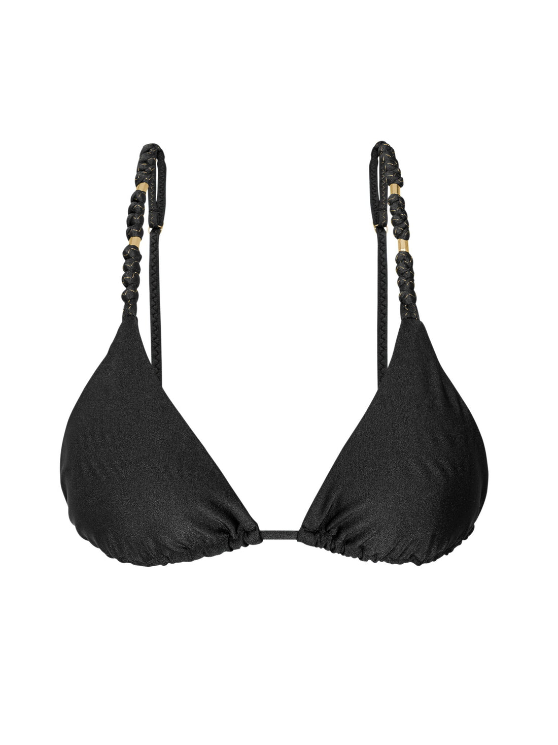 Product Front: Rio De Sol Bikini Tops Top Shimmer-Black Lia-Noa
