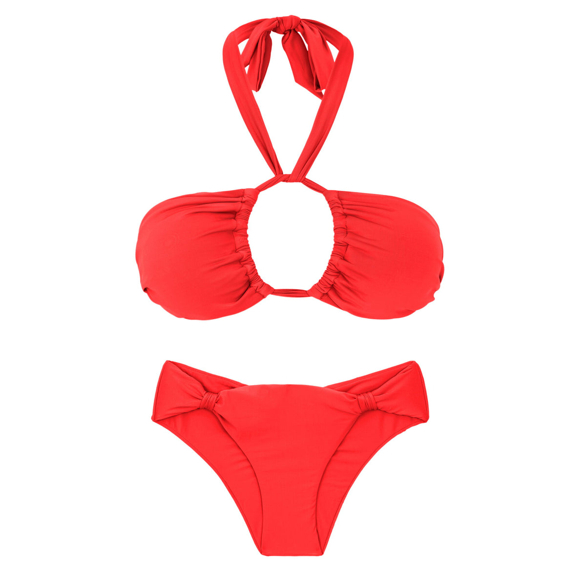 Product Back: Rio De Sol Two Piece Swimwear Set Rouge Mel