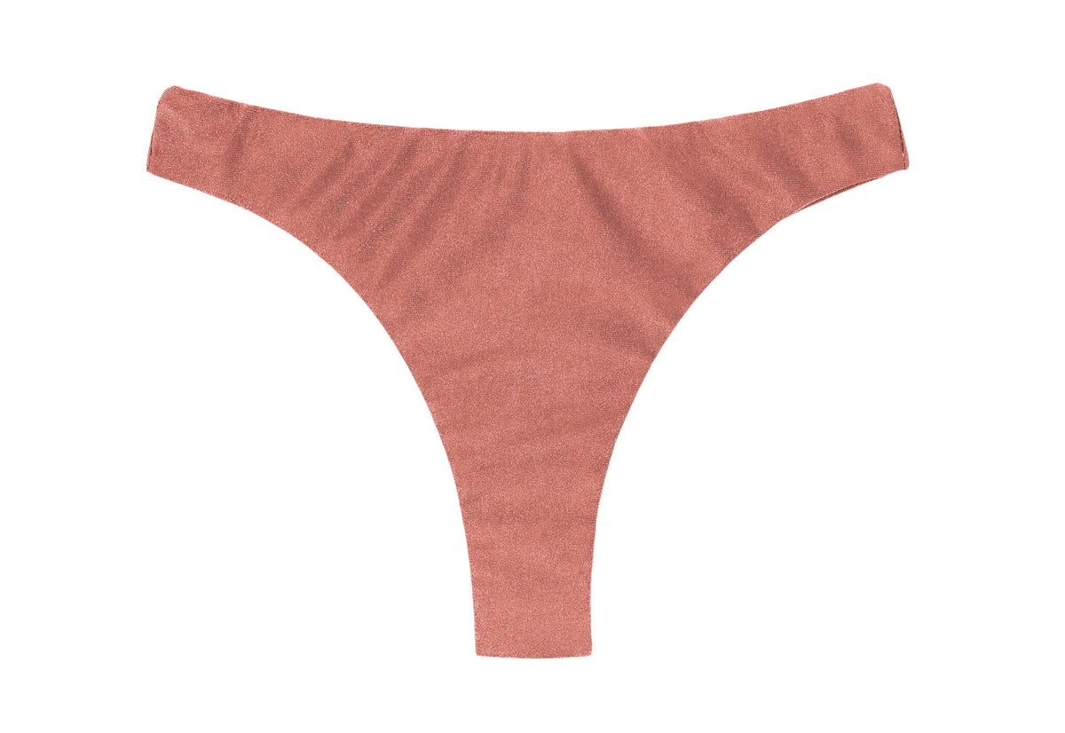 Product Front: Rio De Sol Bikini Bottoms Bottom Shimmer-Copper Nice-Fio