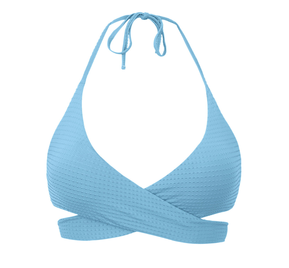 Product Front: Rio De Sol Bikini Tops Top Dots-Sky Kate