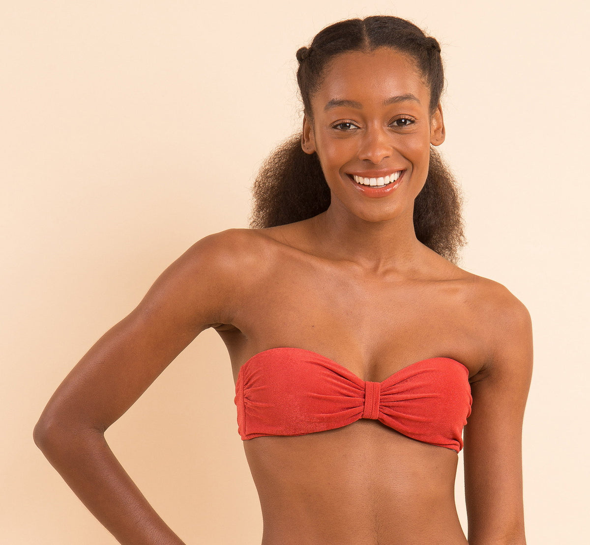 Image 09: Rio De Sol Bikini Tops Top Malibu-Chili Bandeau-Duo