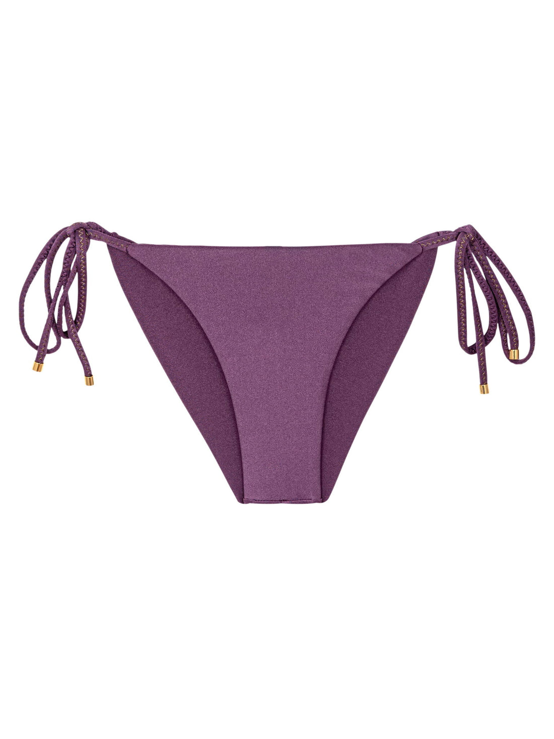 Product Front: Rio De Sol Bikini Bottoms Bottom Shimmer-Figo Cheeky-Tie-Gold