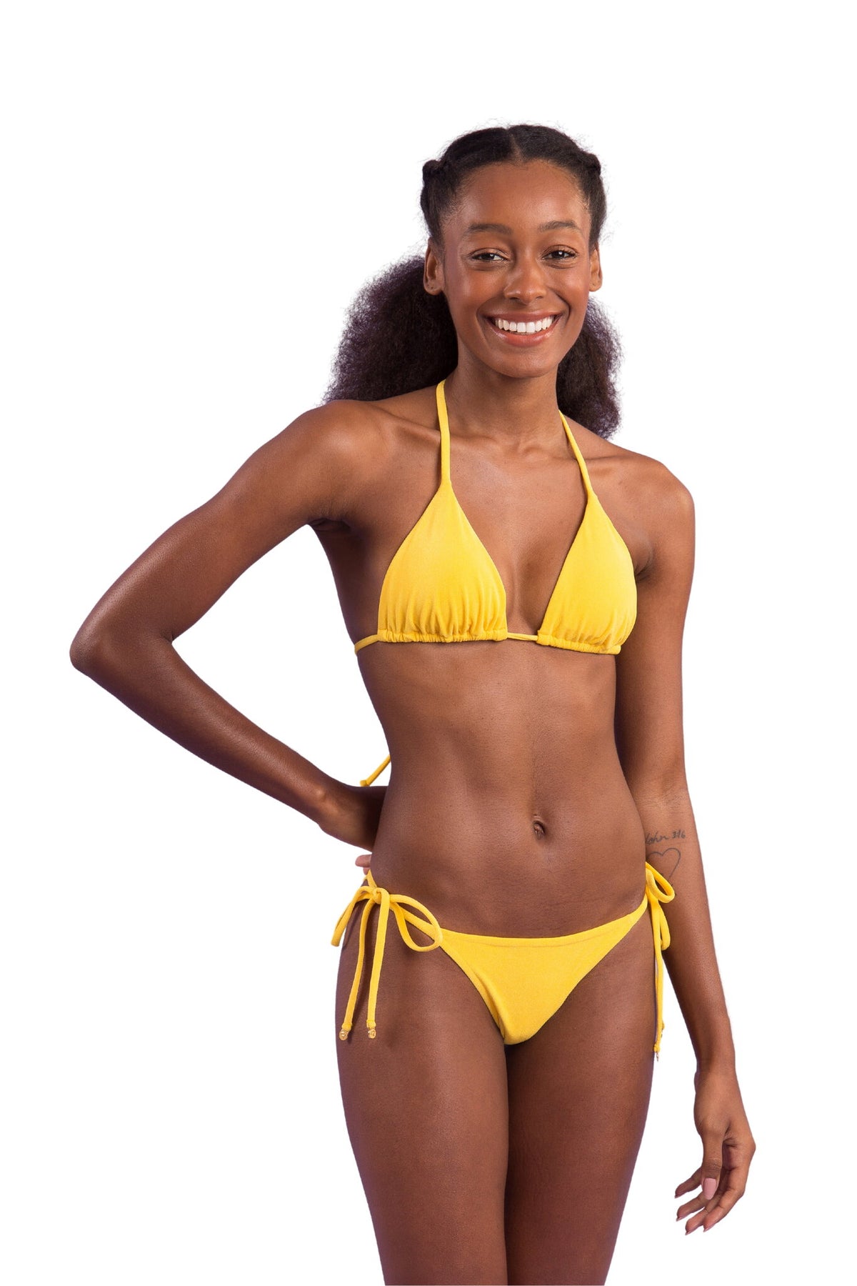 Image 04: Rio De Sol Bikini Tops Top Malibu-Yellow Tri-Inv