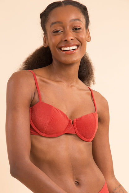 Image 09: Rio De Sol Bikini Tops Top Malibu-Chili Balconet