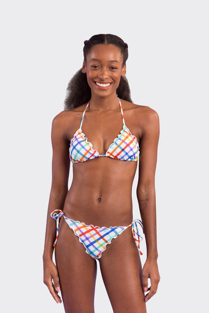 Model Front: Rio De Sol Bikini Tops Top Square Frufru