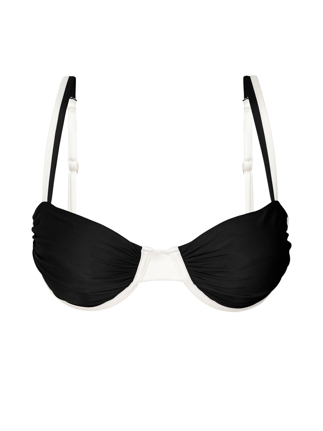 Product Front: Rio De Sol Bikini Tops Top Bold-Black Zaya-Vies