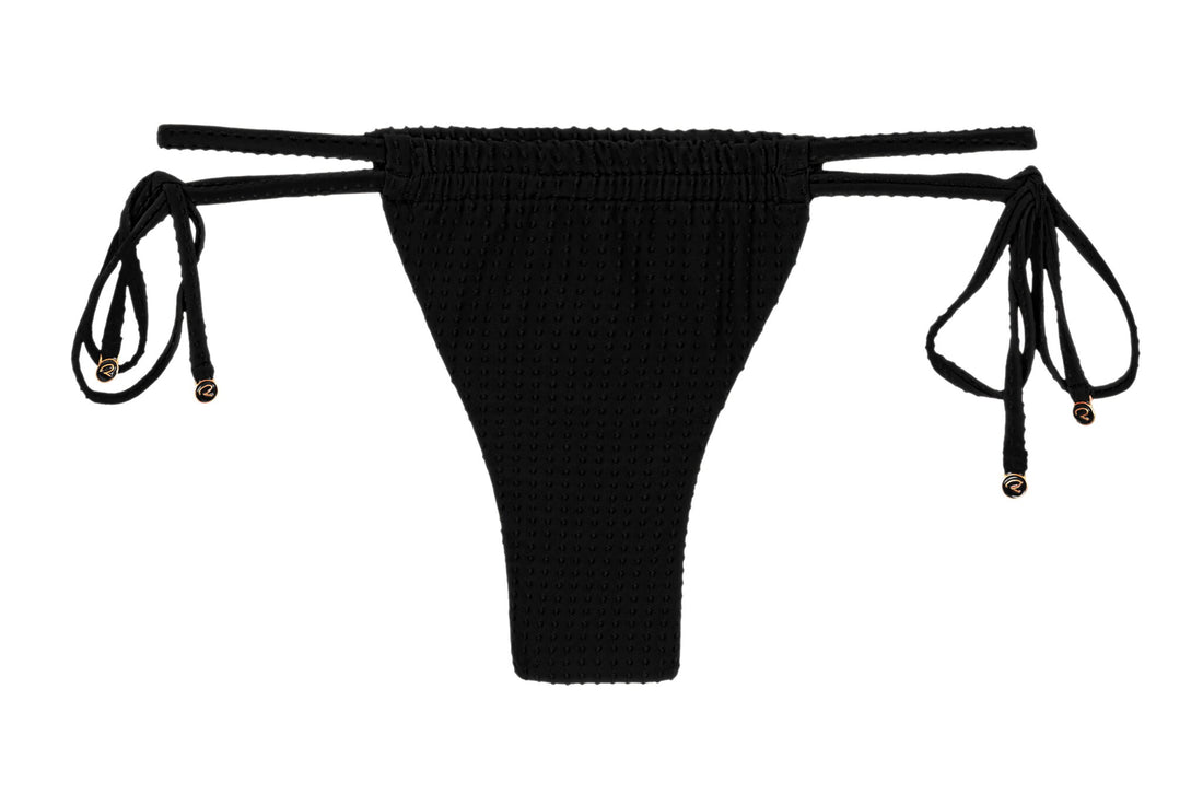 Product Front: Rio De Sol Bikini Bottoms Bottom Dots-Black Pipa