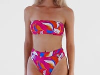 Video: Rio De Sol Bikini Tops Top Antelope Bandeau-Reto