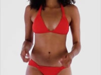 Video: Rio De Sol Two Piece Swimwear Set Rouge Mel