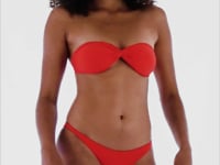 Video: Rio De Sol Bikini Bottoms Bottom Rouge Leblon
