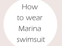 Video: Rio De Sol One Piece Swimsuits Navy Marina