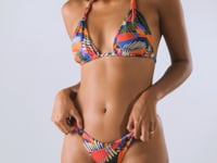Video: Rio De Sol Bikini Bottoms Bottom Jungle Leblon-Fio